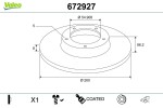 VALEO Piduriketas COATED 672927