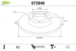 VALEO Piduriketas COATED 672946