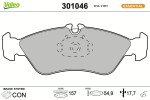 VALEO Piduriklotsi komplekt,  ketaspidur ESSENTIAL 301046