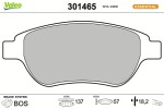VALEO  Piduriklotsi komplekt,ketaspidur FIRST 301465