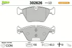 VALEO Piduriklotsi komplekt,  ketaspidur ESSENTIAL 302626