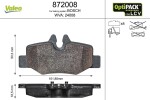 VALEO Piduriklotsi komplekt,  ketaspidur OPTIPACK for LCV 872008