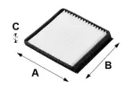  Filter,salongiõhk VALEO ESSENTIAL 698146
