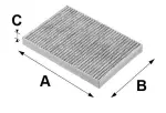  Filter,salongiõhk VALEO PROTECT 698683