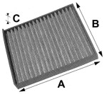 Filter,  salongiõhk VALEO PROTECT 698708