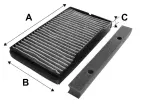 Filter,  salongiõhk VALEO PROTECT 698723