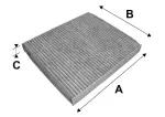  Filter,salongiõhk VALEO PROTECT 698739