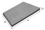 Filter,  salongiõhk VALEO PROTECT 698749
