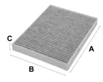  Filter,salongiõhk VALEO PROTECT 698768