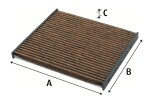 Filter,  salongiõhk VALEO PROTECT MAX 701003