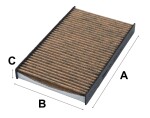Filter, salongiõhk VALEO PROTECT MAX 701014