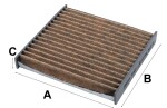 Filter,  salongiõhk VALEO PROTECT MAX 701021