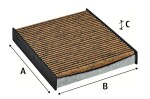 Filter,  salongiõhk VALEO PROTECT MAX 701026