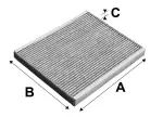 Filter,  salongiõhk VALEO PROTECT 715553