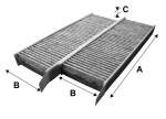 Filter,  salongiõhk VALEO PROTECT 715555