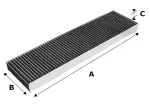 Filter, salongiõhk VALEO PROTECT 715586