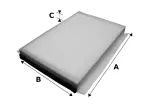  Filter,salongiõhk VALEO ESSENTIAL 715601