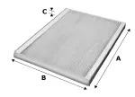  Filter,salongiõhk VALEO ESSENTIAL 715609