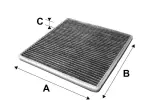 Filter, salongiõhk VALEO PROTECT 715650