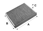  Filter,salongiõhk VALEO PROTECT 715659