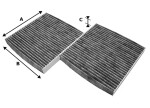 Filter,  salongiõhk VALEO PROTECT 715713