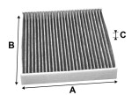 Filter,  salongiõhk VALEO PROTECT 715730