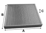  Filter,salongiõhk VALEO ESSENTIAL 715737