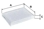Filter,  salongiõhk VALEO ESSENTIAL 715803