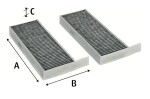  Filter,salongiõhk VALEO PROTECT 715805