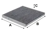 Filter, salongiõhk VALEO PROTECT 715860