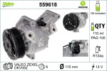Kompressor,  kliimaseade VALEO ORIGINS NEW OE TECHNOLOGY 12V 559618