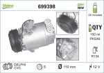 Kompressor,  kliimaseade VALEO CORE-FLEX 12V 699398