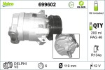 Kompressor,  kliimaseade VALEO RE-GEN - STANDARD EXCHANGE 12V 699602
