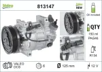 Kompressor,  kliimaseade VALEO ORIGINS NEW OE TECHNOLOGY 12V 813147