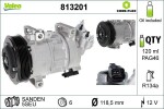Kompressor,  kliimaseade VALEO CORE-FLEX 12V 813201