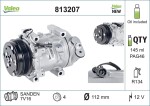 Kompressor,  kliimaseade VALEO CORE-FLEX 12V 813207