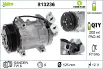 Kompressor,  kliimaseade VALEO CORE-FLEX 12V 813236