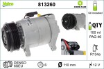 Kompressor,  kliimaseade VALEO CORE-FLEX 12V 813260