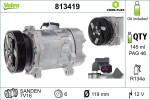 Kompressor,  kliimaseade VALEO CORE-FLEX 12V 813419