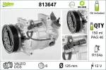 Kompressor,  kliimaseade VALEO RE-GEN - STANDARD EXCHANGE 12V 813647