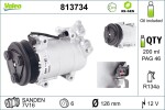 Kompressor,  kliimaseade VALEO RE-GEN - STANDARD EXCHANGE 12V 813734