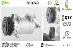 Kompressor,  kliimaseade VALEO RE-GEN - STANDARD EXCHANGE 12V 813740