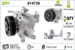 Kompressor,  kliimaseade VALEO ORIGINS NEW OE TECHNOLOGY 814726