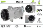 Kompressor,  kliimaseade VALEO CORE-FLEX 12V 813251