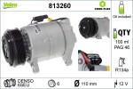 Kompressor,  kliimaseade VALEO CORE-FLEX 12V 813260