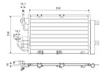 VALEO Kondensaator,  kliimaseade 812656
