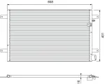 VALEO Kondensaator,  kliimaseade 814004