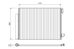 VALEO Kondensaator,  kliimaseade 814373