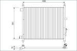 VALEO Kondensaator,  kliimaseade 822630