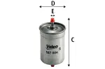 VALEO Kütusefilter 587004